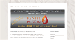 Desktop Screenshot of 101daysofpleasure.com